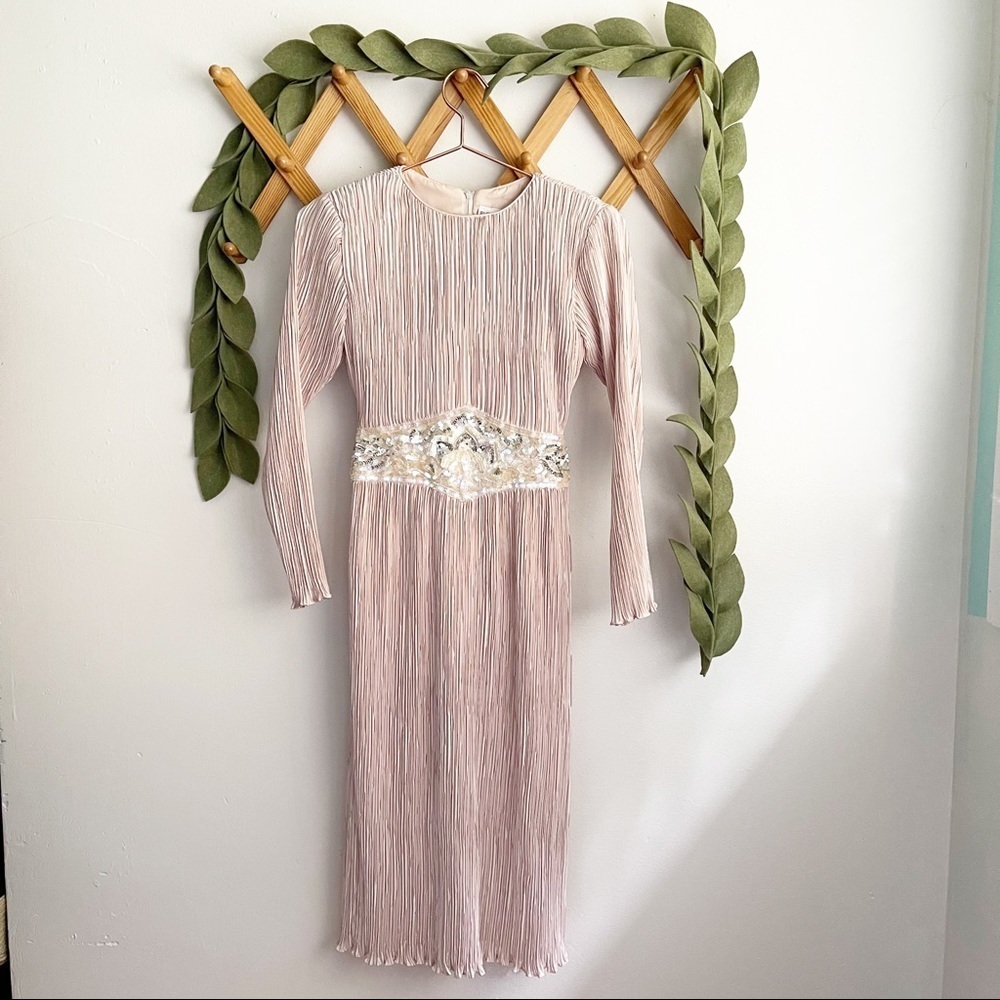 Ricki Lang for Nuit Vintage Blush Dress